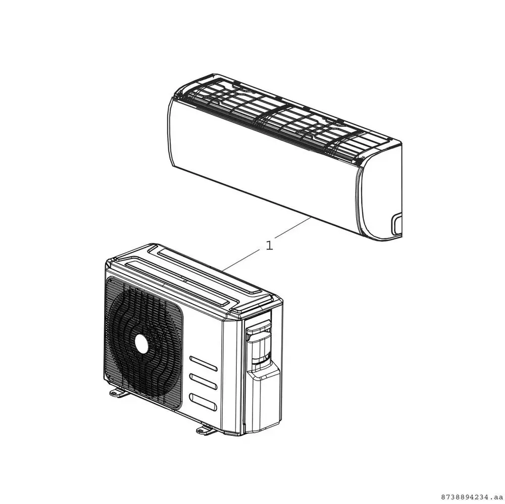 BOSCH-Klimageraet-CL3000iU-W-70-E-Split-Inneneinheit-337x1082x234-7-kW-7733701570 gallery number 2